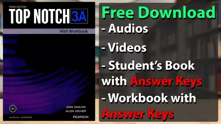 Top Notch 3 3rd Edition With Workbook